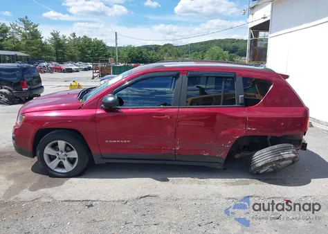 2016 Jeep Compass Sport из США, поврежденный, VIN 1C4NJDBB2GD778246